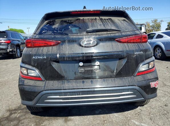 KM8K33AG3NU152296 2022 HYUNDAI KONA Черный Вид сзади