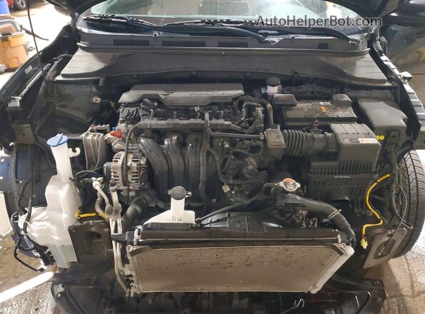 KM8K3CAB9PU930527 2023 HYUNDAI KONA Black Vista del compartimento del motor