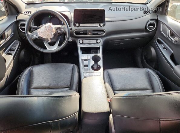 KM8K53AG2MU116141 2021 HYUNDAI KONA Black Vista del salpicadero