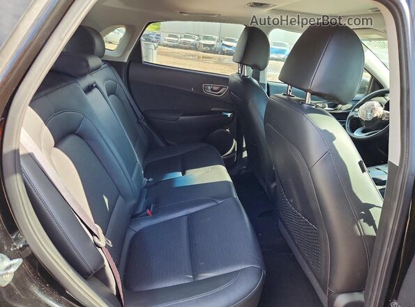 KM8K53AG2MU116141 2021 HYUNDAI KONA Black Vista de los asientos traseros