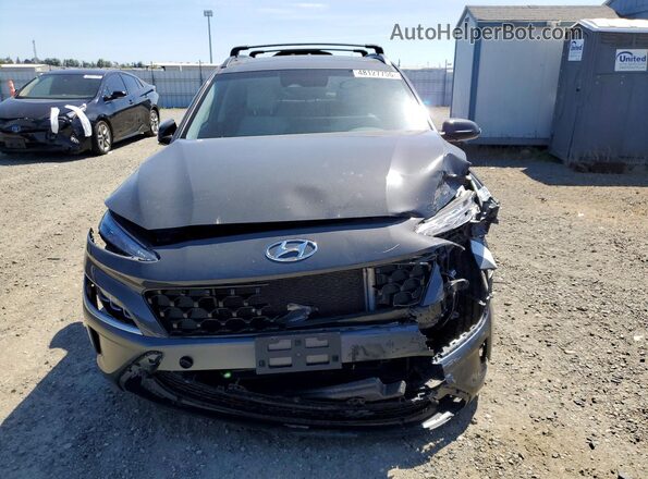 KM8K5CA34PU998429 2023 HYUNDAI KONA Gray წინა ხედი