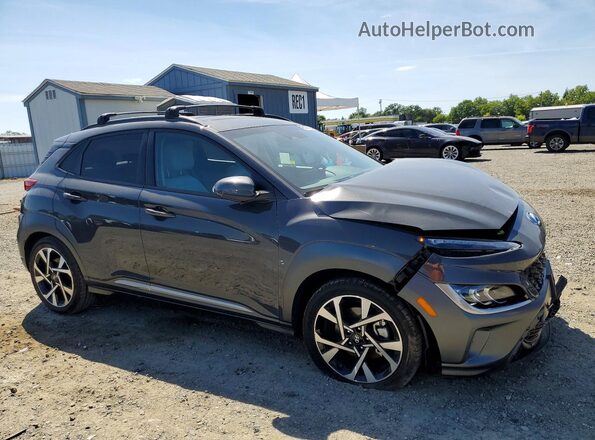 KM8K5CA34PU998429 2023 HYUNDAI KONA Gray წინა მარჯვენა