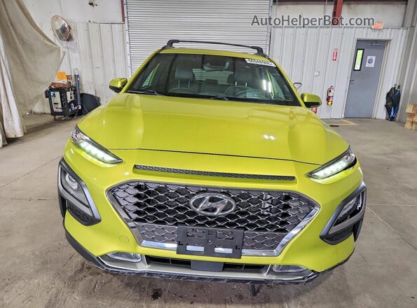 KM8K5CA56LU530052 2020 HYUNDAI KONA Green Вид спереду