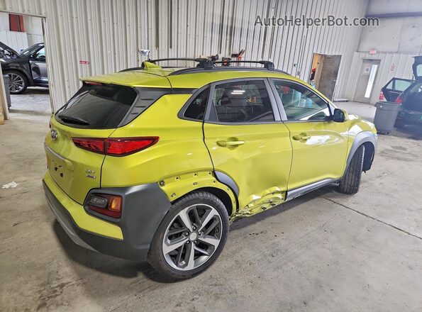 KM8K5CA56LU530052 2020 HYUNDAI KONA Green Задня права чверть