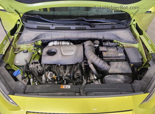 KM8K5CA56LU530052 2020 HYUNDAI KONA Green Вид задньої частини салону