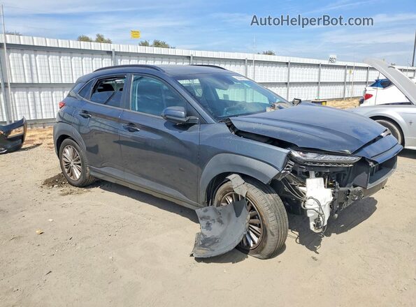 KM8K62AA5LU498327 2020 HYUNDAI KONA Угольный Передняя правая четверть