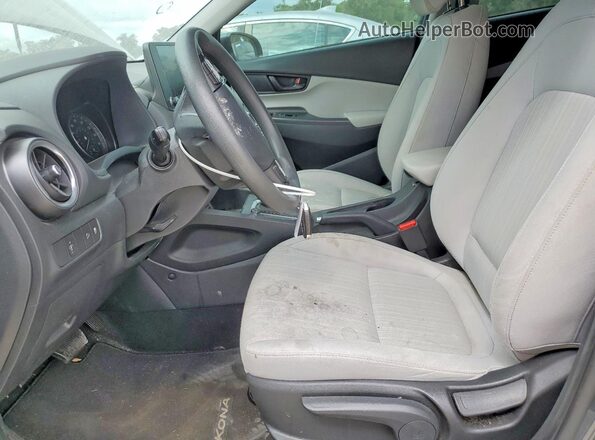 KM8K62AB1NU821963 2022 HYUNDAI KONA Charcoal Вид салону спереду