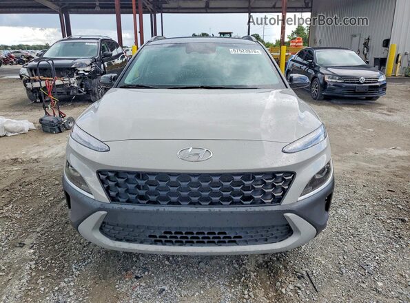 KM8K62AB7PU005455 2023 HYUNDAI KONA Gray Front view
