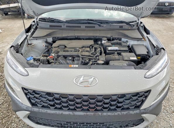 KM8K62AB7PU005455 2023 HYUNDAI KONA Gray Engine compartment view