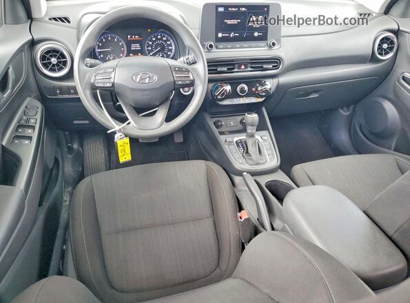 KM8K62AB7PU005455 2023 HYUNDAI KONA Gray Dashboard view