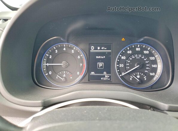 KM8K62AB7PU005455 2023 HYUNDAI KONA Gray Instrument cluster view