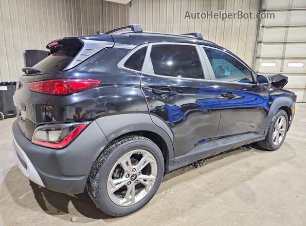 KM8K62AB9NU824576 2022 HYUNDAI KONA Black Задня права чверть