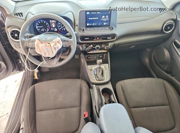 KM8K62AB9NU879593 2022 HYUNDAI KONA Серый Вид панели приборов