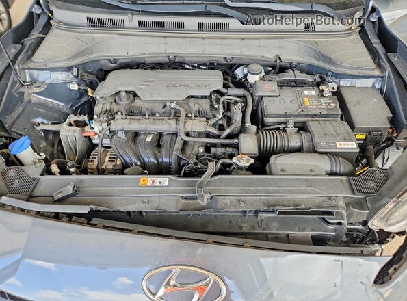 KM8K62AB9NU879593 2022 HYUNDAI KONA Серый Вид подкапотного пространства