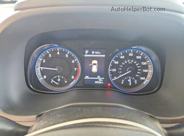 KM8K62AB9NU879593 2022 HYUNDAI KONA Серый Вид щитка приборов
