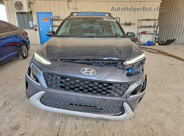 KM8K62AB9NU879593 2022 HYUNDAI KONA Серый Вид спереди
