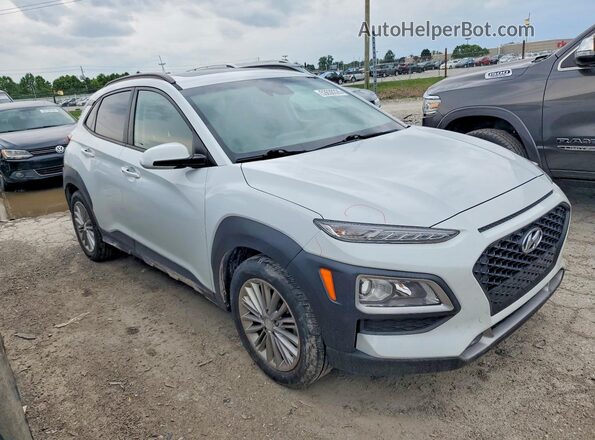 KM8K6CAA0KU323455 2019 HYUNDAI KONA White Front right