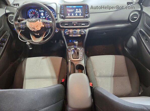 KM8K6CAA3LU527555 2020 HYUNDAI KONA Black Առջևի վահանակի տեսք