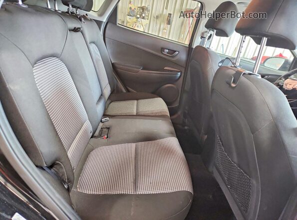KM8K6CAA3LU527555 2020 HYUNDAI KONA Black Հետևի նստատեղերի տեսք