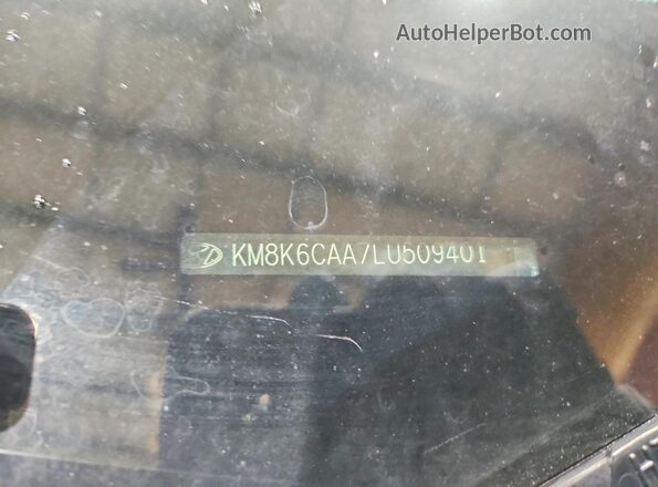 KM8K6CAA7LU509401 2020 HYUNDAI KONA Серый Вид подкапотного пространства