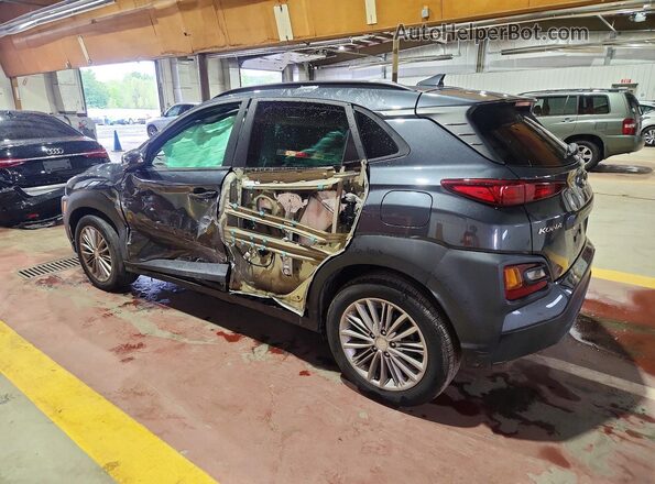 KM8K6CAA7LU509401 2020 HYUNDAI KONA Серый Задняя левая четверть