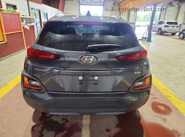 KM8K6CAA7LU509401 2020 HYUNDAI KONA Серый Вид сзади
