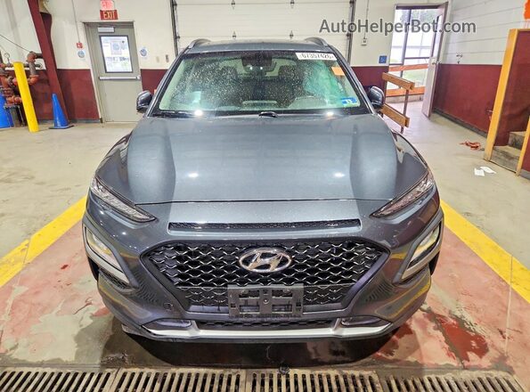 KM8K6CAA7LU509401 2020 HYUNDAI KONA Серый Вид спереди