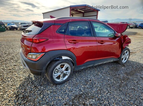 KM8K6CAB2PU040359 2023 HYUNDAI KONA Red უკანა მარჯვენა