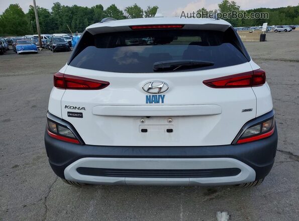 KM8K6CAB2PU981522 2023 HYUNDAI KONA White Vista trasera