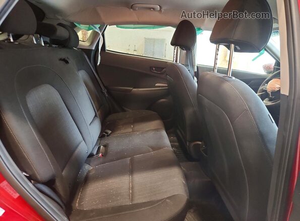 KM8K6CAB5PU043028 2023 HYUNDAI KONA Red Սալոնի հետևի տեսք
