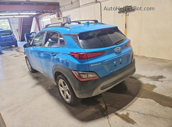 KM8K6CAB7PU939346 2023 HYUNDAI KONA Blue Tył lewy