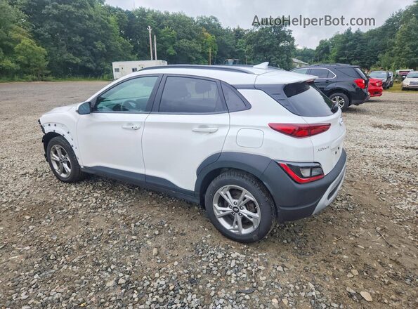 KM8K6CABXNU924305 2022 HYUNDAI KONA White უკანა მარცხენა