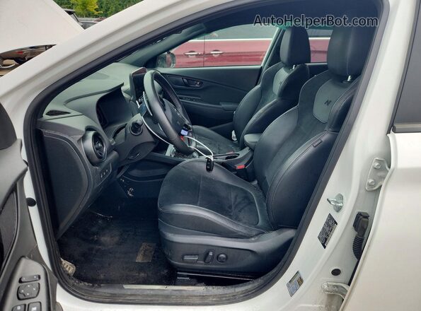KM8KH3AC4PU012064 2023 HYUNDAI KONA White Սալոնի դիմացի տեսք