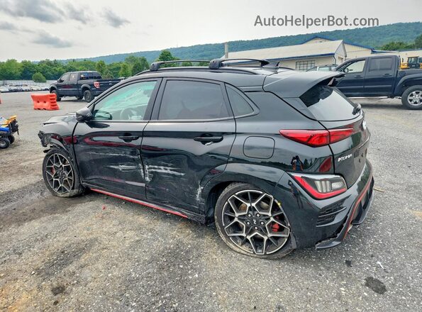 KM8KH3AC5PU006046 2023 HYUNDAI KONA Black Հետևի ձախ