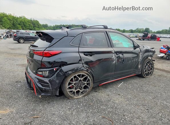 KM8KH3AC5PU006046 2023 HYUNDAI KONA Black Հետևի աջ