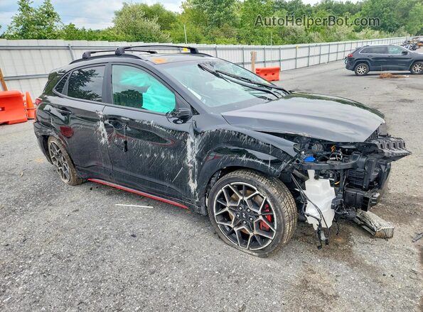KM8KH3AC5PU006046 2023 HYUNDAI KONA Black Առջևի աջ