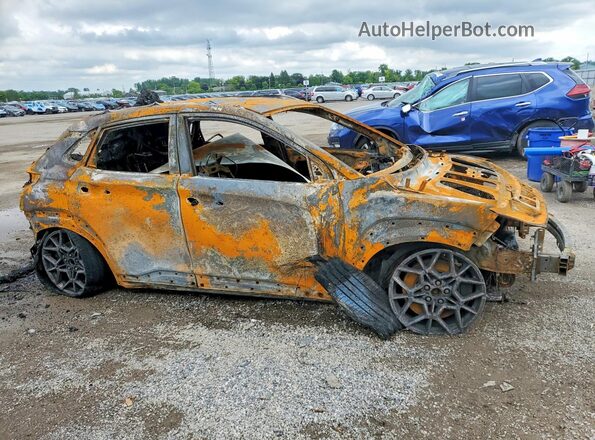 KM8KH3AC7PU011832 2023 HYUNDAI KONA Пожар Передняя правая четверть