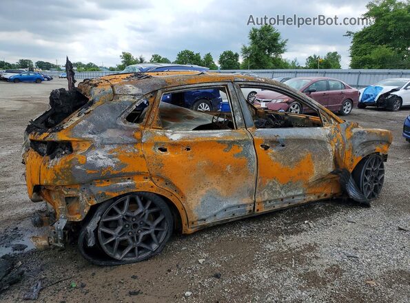 KM8KH3AC7PU011832 2023 HYUNDAI KONA Пожар Задняя правая четверть