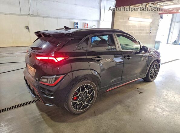 KM8KH3AC9PU007863 2023 HYUNDAI KONA Black Հետևի աջ