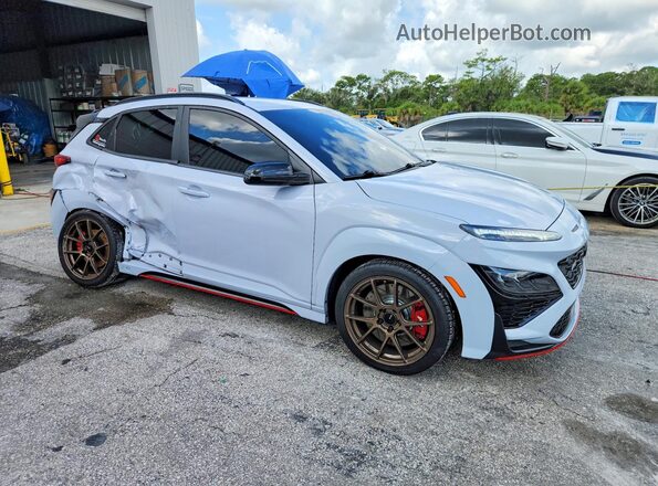 KM8KH3AC9PU009094 2023 HYUNDAI KONA Gray Front right