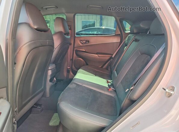 KM8KH3AC9PU009094 2023 HYUNDAI KONA Gray Rear seats view