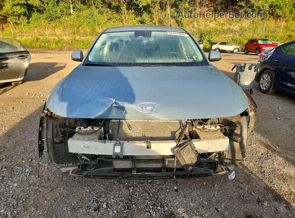 KM8KM4AE2NU070657 2022 HYUNDAI IONIQ Синий Вид спереди
