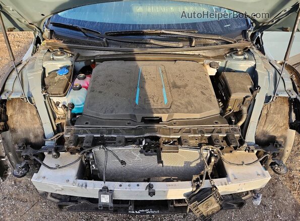 KM8KM4AE2NU070657 2022 HYUNDAI IONIQ Синий Вид подкапотного пространства