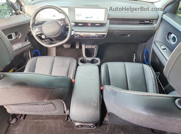 KM8KN4AE1PU175657 2023 HYUNDAI IONIQ Silver Առջևի վահանակի տեսք