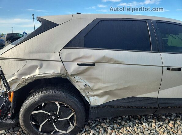 KM8KN4AE1PU175657 2023 HYUNDAI IONIQ Silver Հետևի նստատեղերի տեսք