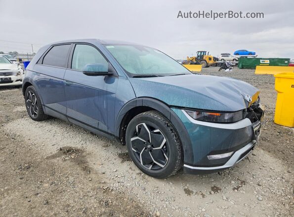 KM8KNDAF1PU201411 2023 HYUNDAI IONIQ Бирюзовый Передняя правая четверть
