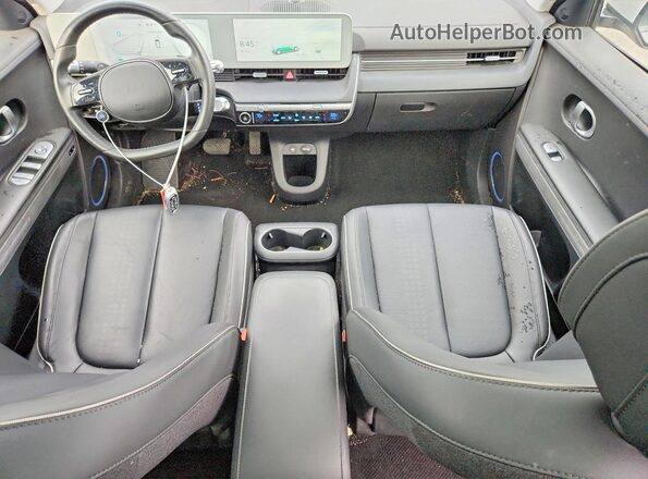 KM8KRDAF5PU130556 2023 HYUNDAI IONIQ Gray Առջևի վահանակի տեսք