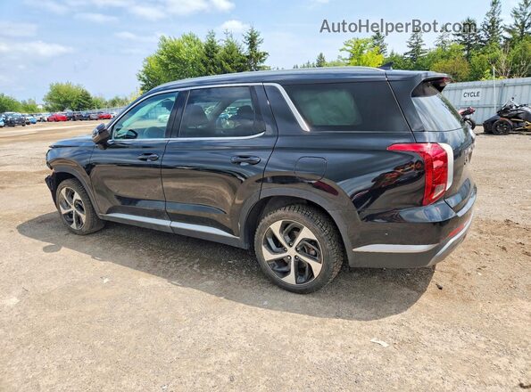 KM8R2DGE9SU849934 2025 HYUNDAI PALISADE Black Հետևի ձախ