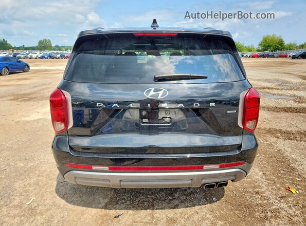 KM8R2DGE9SU849934 2025 HYUNDAI PALISADE Black Հետևի տեսք