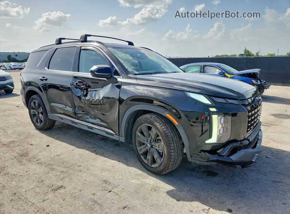KM8R34GE3PU490424 2023 HYUNDAI PALISADE Black Przód prawy